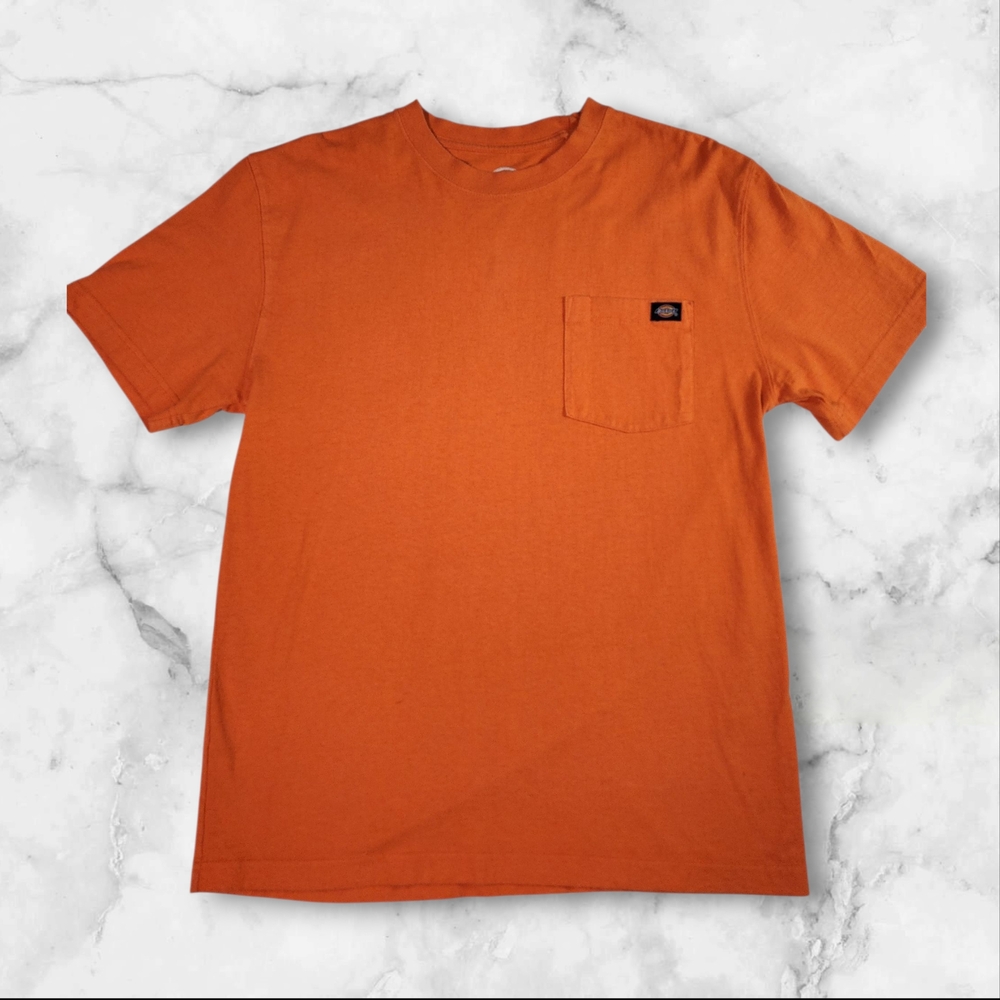 Vintage Dickies Burnt Orange Utility Shirt | Classic Workwear Staple